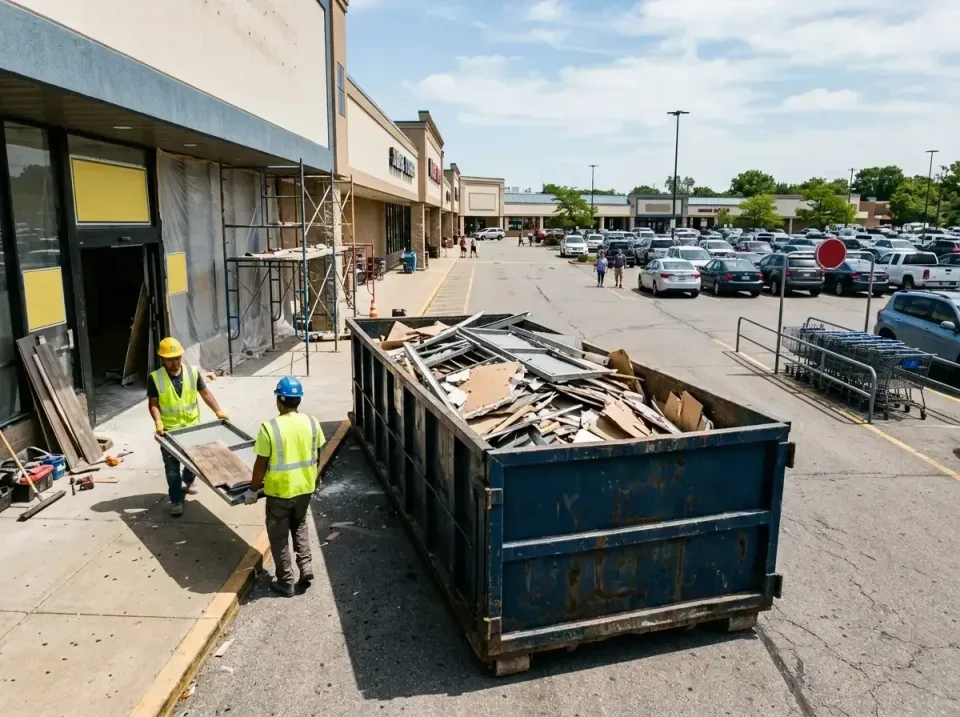retail-store-renovation-debris-003 — frequently asked questions, Roll-off Dumpster Rentals in Triangle, VA